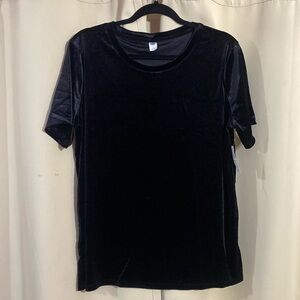 Old Navy Velvet T Shirt